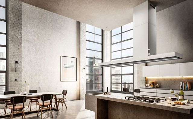 Elica Iconic Series Haiku Island 70" Stainless Steel Island Range Hood-5