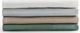 Malouf® Linen-Weave Cotton White Split Queen Sheets Set-5
