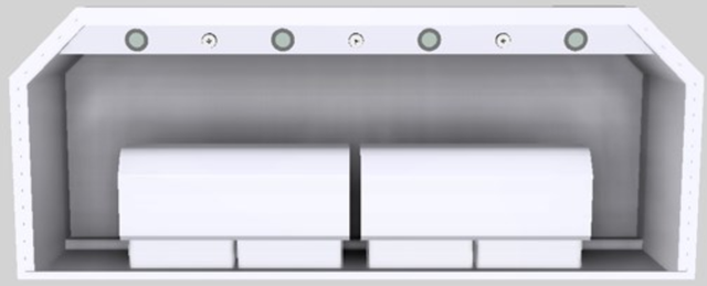 Vent-A-Hood® Designer Series 60" White Wall Mounted Range Hood-1