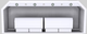 Vent-A-Hood® Designer Series 60" White Wall Mounted Range Hood-1