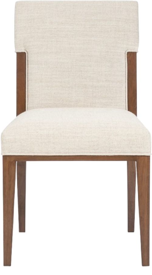 Hooker® Furniture Eleana Classic Linen/Light Caramel Dining Side Chair-2