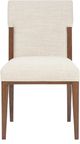 Hooker® Furniture Eleana Classic Linen/Light Caramel Dining Side Chair-2