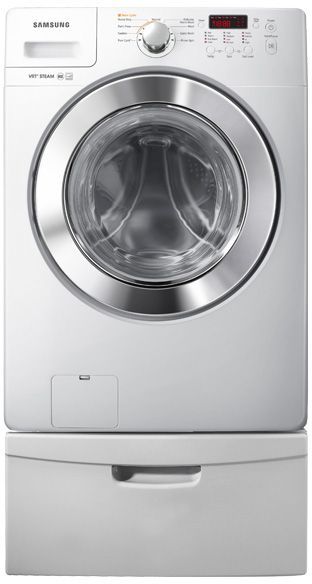 Samsung Front Load Washer-White-0