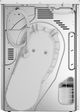 ASKO Classic 4.1 Cu. Ft. White Front Load Electric Condenser Dryer-1