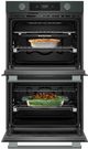 KitchenAid® 30" Juniper Smart Double Electric Wall Oven with Assisted Cook Cycles-2