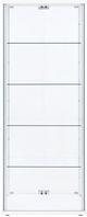 Coaster® Delphinium Clear/White Display Cabinet-3