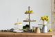 A & B Home White Tiered Tray-4