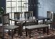 Jofran Inc. American Rustics Brown Trestle Dining Table-1