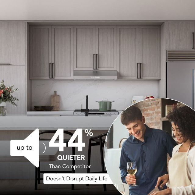 Broan® GLA2 Series 30" Stainless Steel Under Cabinet Range Hood-2