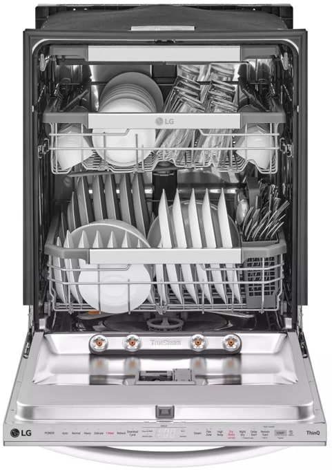 LG 24" PrintProof Stainless Steel Smart Top Control Built In Dishwasher