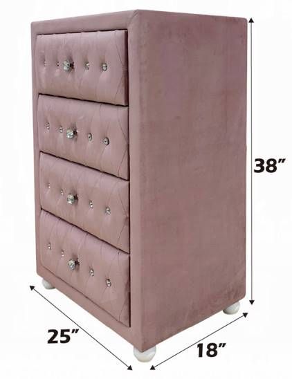 ACME Furniture Reggie Pink Chest-2