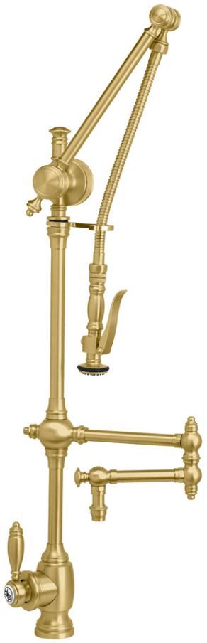 Waterstone™ Gantry Satin Brass 12