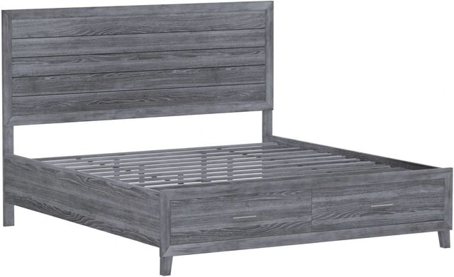 Emerald Home Rappa Warm Gray King Storage Panel Bed-2