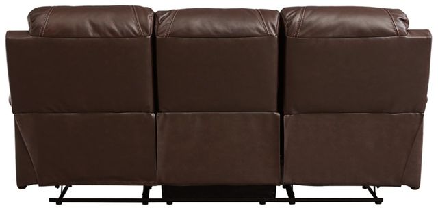 Signature Design by Ashley® Grixdale Brown Reclining Sofa-4