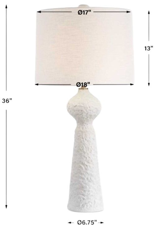 Uttermost® Sonata Ivory Table Lamp-2