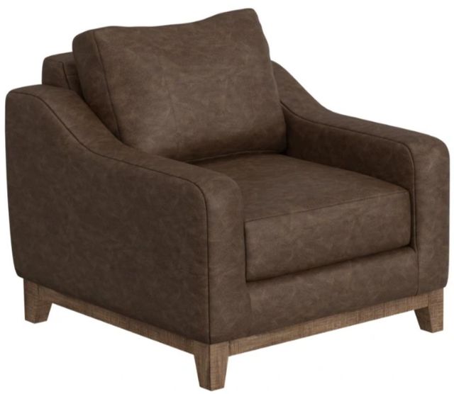 International Furniture Direct Olivo Brown Arm Chair-0