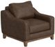 International Furniture Direct Olivo Brown Arm Chair-0