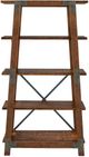 Homelegance® Holverson Gunmetal/Rustic Brown Bookcase-2