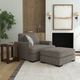 Charisma™ Otto Taupe Ottoman-3
