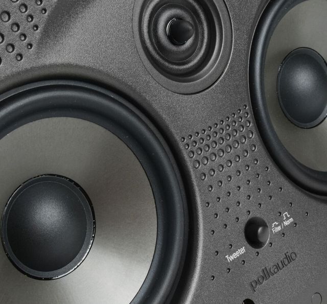 Polk Audio® Vanishing® Series 5.25" White In-Wall Center Channel Speaker-2