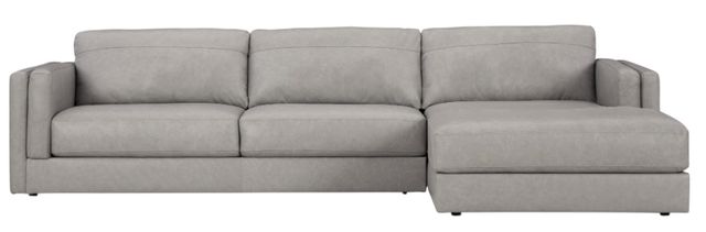 Signature Design by Ashley® Amiata 2-Piece Glacier Right-Arm Facing Sectional and Chaise-2