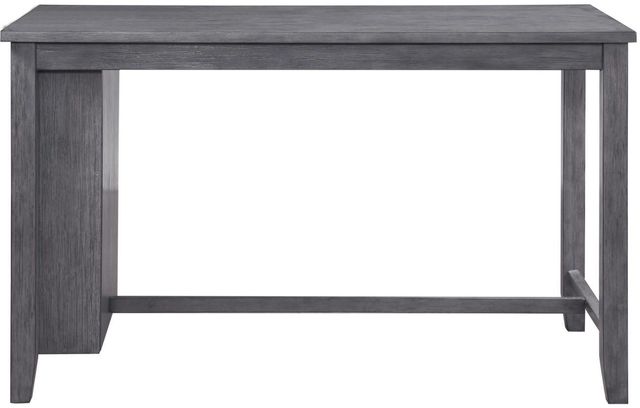 Mazin Furniture Timbre Wire-Brushed Gray Counter Height Table-1