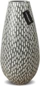 Le Present Drop Wide Dash Grey 13.7" Vase-0