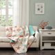 Olliix by Madison Park Coral Pebble Beach Oversized Cotton Quilted Throw-2
