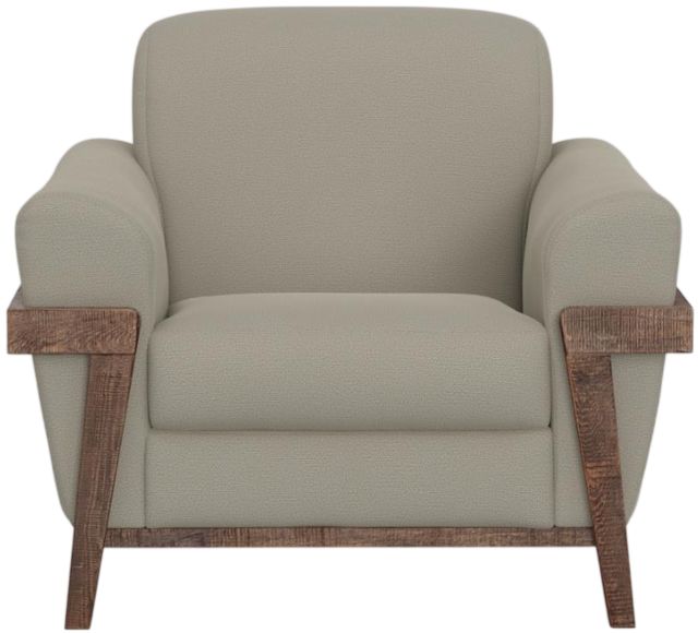 International Furniture Direct Loft Brown Beige Accent Chair-3