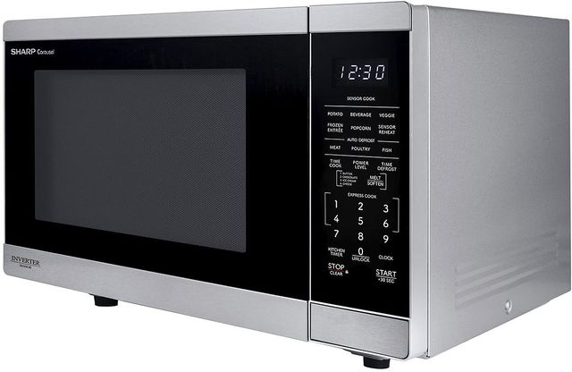 Sharp® Carousel® 1.4 Cu. Ft. Stainless Steel Countertop Microwave-2