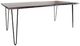Jofran Inc. Nature's Edge Slate 79" Dining Table with Black Base-0