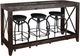 Horizon Home® Graffiti Brown Counter Height Table-0
