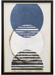 Stylecraft Inside Out II Black/Blue/White Wall Art-0