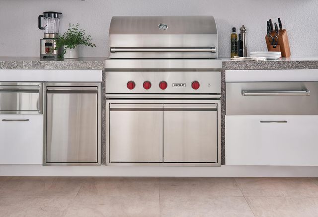 Wolf® 30" Outdoor Warming Drawer-1