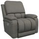 La-Z-Boy® Greyson Blue Grey Leather Power Wall Recliner with Headrest and Lumbar-0
