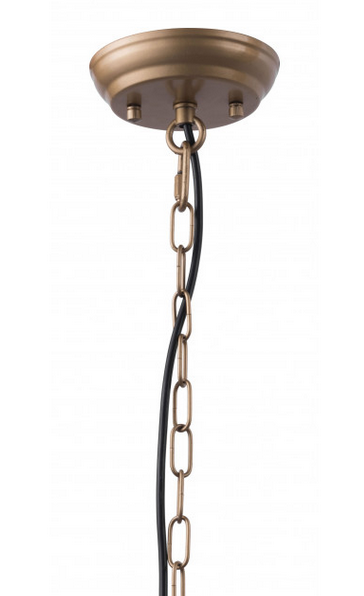 Zuo® Modern Penta Gold Ceiling Lamp-1