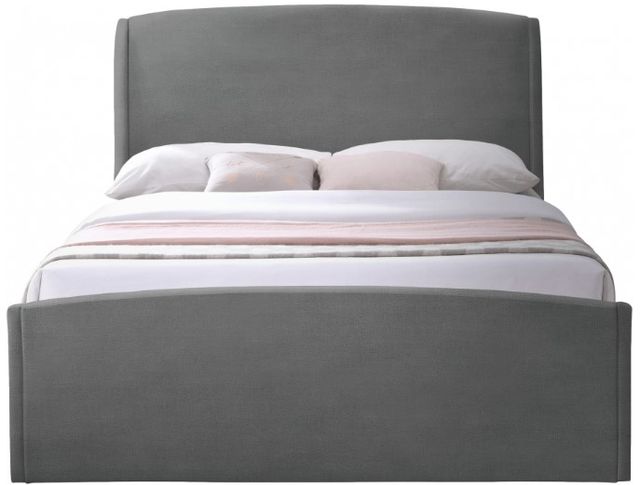 Meridian Furniture Tess Grey King Bed-1