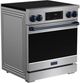 Thor Kitchen® Gordon Ramsay Collection 30" Stainless Steel Pro Style Induction Range with Tilt Panel Touch Control and Blue Trim-2