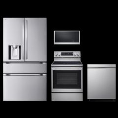 LG 4 Piece PrintProof™ Stainless Steel Kitchen Package