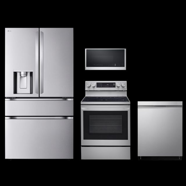LG 4 Piece PrintProof™ Stainless Steel Kitchen Package