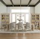 Liberty Furniture South Bend 9-Piece Cloud White/Gravel Rectangular Dining Set-1