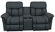 La-Z-Boy® Mateo Indigo Manual Wall Reclining Loveseat with Console-1