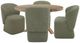 Parker House® Crossings 5-Piece Brown/Green Round Dining Set-0