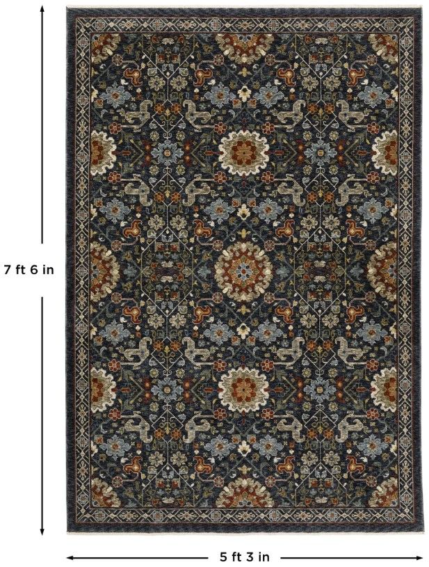 Oriental Weavers™ Aberdeen 5'x8' Style 2 Area Rug-3