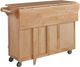 homestyles® General Line Natural Kitchen Cart-2