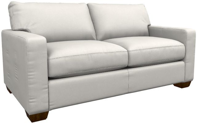 La-Z-Boy® Shiloh Ivory Leather Full Sleep Sofa-0