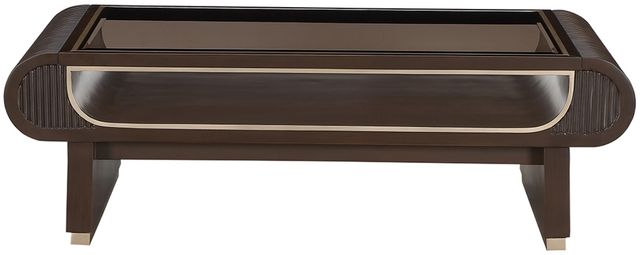 Michael Amini® West Kensington Medium Espresso Cocktail Table-2