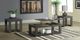 Elements International Benton 3-Piece Dark Brown Occasional Table Set-0