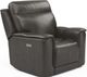 Flexsteel® Miller Black Power Recliner with Power Headrest-0