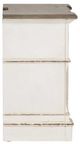 Liberty Furniture Abbey Park Antique White/Weathered Brown Nightstand-3
